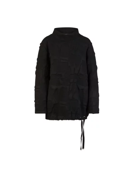 Bluza Doris Streich z nadrukiem czarna