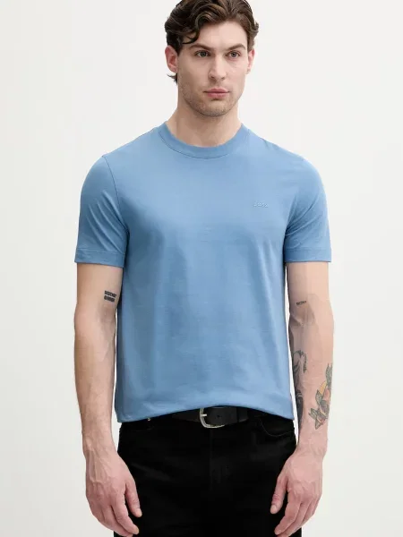 BOSS tricou pentru bărbați din Thompson albastru