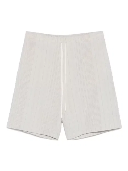 Pruhované kraťasy Forme D’expression šedé