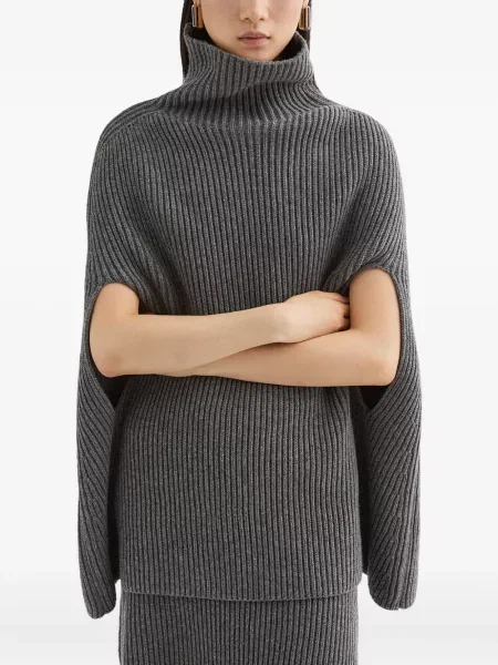 Pulover Jil Sander gri
