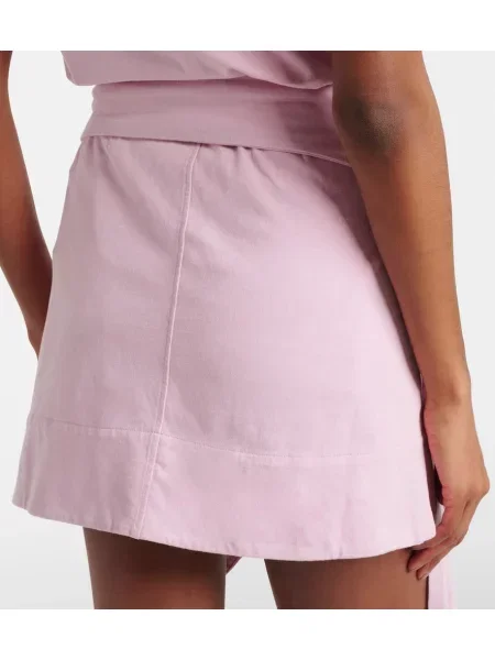 Fustă Isabel Marant drapată roz