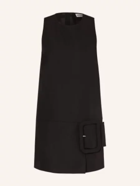 Ami Paris Sukienka O Kroju Etui schwarz czarna