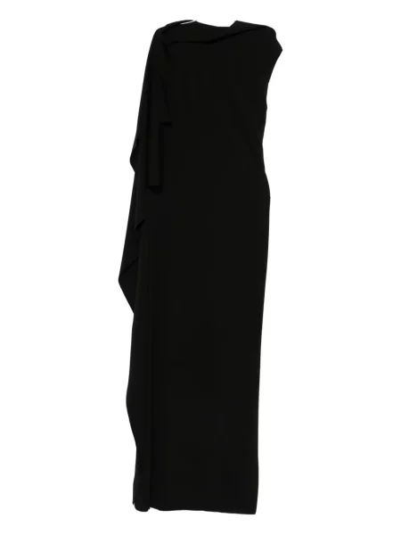 Maksi sukienka maxi Sportmax garniturowa czarna