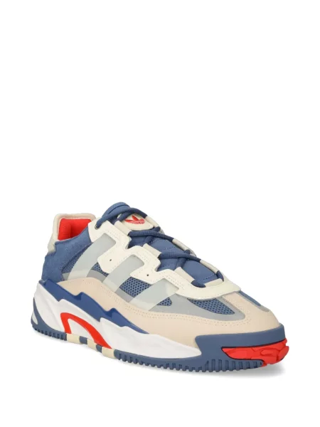 Sneakerși Adidas Terrex cu dungi din piele de căprioară roz
