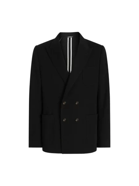 Marynarka Dolce And Gabbana dwurzędowa czarna
