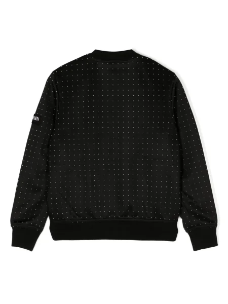 Kurtka bomber dziecięcy Balmain czarny