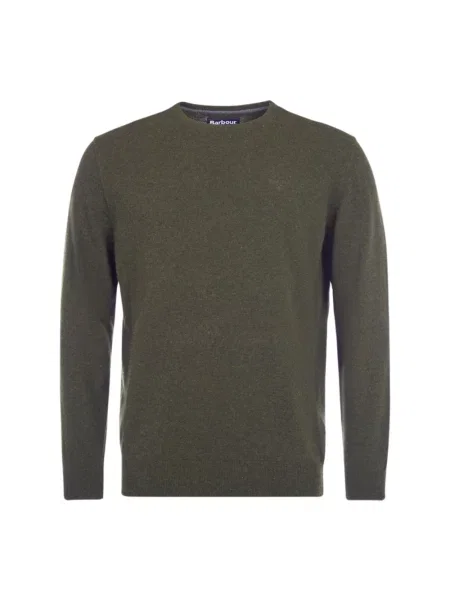 Barbour sweter wełniany zielony