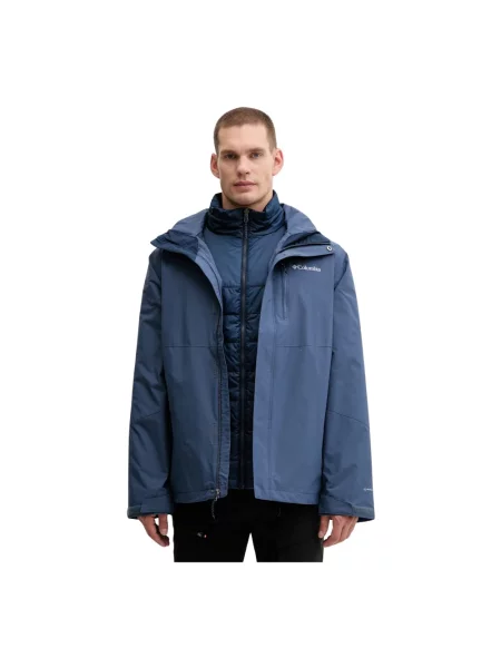 Columbia kurtka outdoorowa Element Blocker niebieski