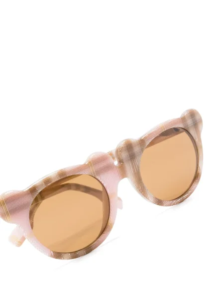 Okulary przeciwsłoneczne dziecięce Burberry różowe