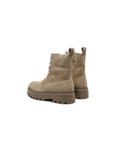 Pohodni čevlji Calvin Klein Jeans Lugged Lace Boot Oxf Hr Su bež