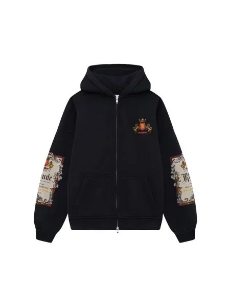 Bluza z kapturem Rhude z kapturem czarna