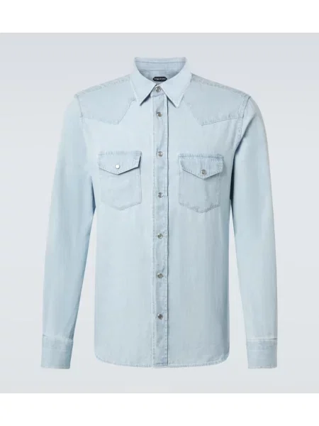 Košile Tom Ford modrá