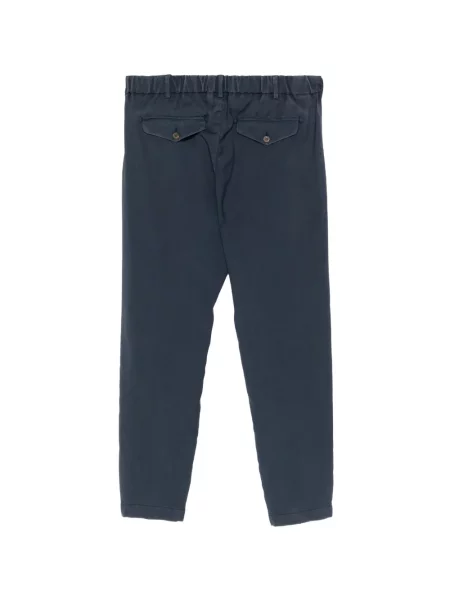 Pantaloni Myths plisate albastru