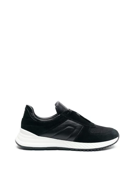 Alex Bell Кросівки для міста шкіра чорний