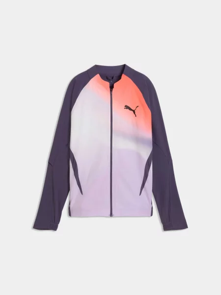Вітровка PUMA комбінований верх сірий