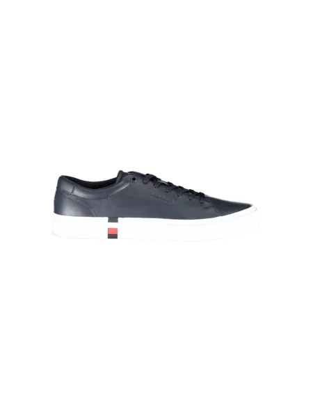 Trampki Tommy Hilfiger skórzane niebieskie