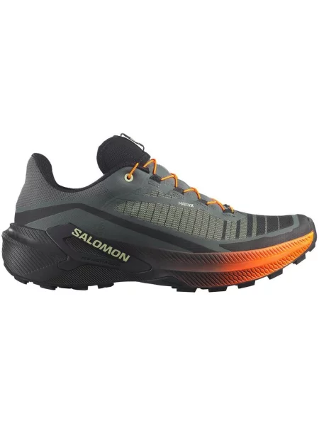 Buty do biegania Salomon Genesis 2 ciemnoszary pomarańczowy 40 szare