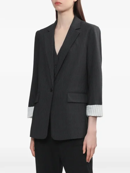 Sacou Rag & Bone cu dungi gri