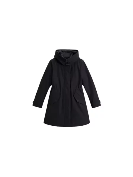 Woolrich Parka Puchowa 2 W 1 Authentic schwarz czarna