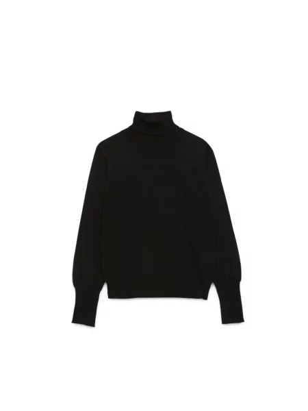 Sweter Roy Rogers z wysokim kołnierzem czarny