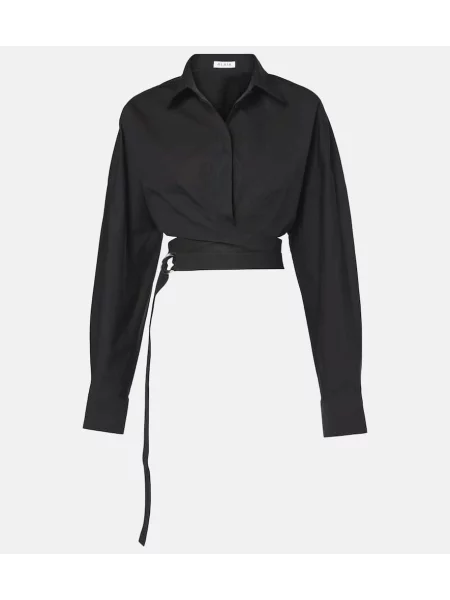 Cropp cămașă Alaïa din poplin alb