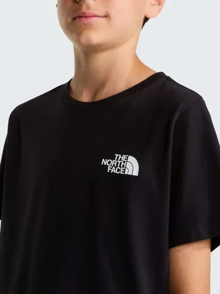 Дитяча Футболка The North Face TEEN EVOLUTION BOX NSE SS TEE чорний