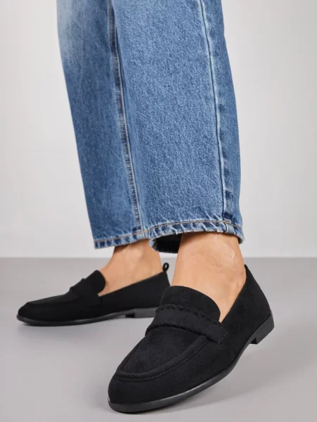 Mocasini Fonarrie negri