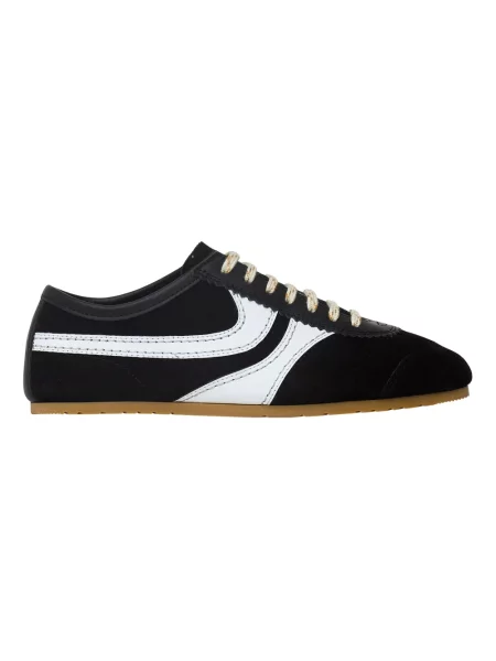 Sneakersy Dries Van Noten zamszowe czarne