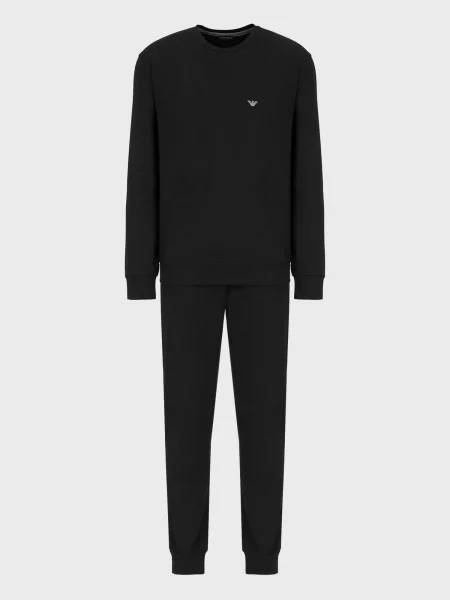 Emporio Armani Dlhé pyžamo čierna