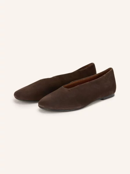 Vagabond Shoemakers Baleríny Aleya tmavě hnědá