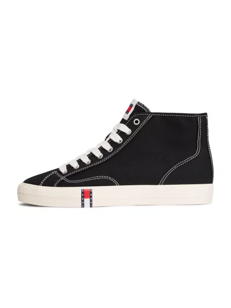 Sneakerși Tommy Jeans negru