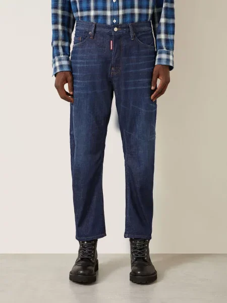 Džíny Bro Regular Fit navy blue modré