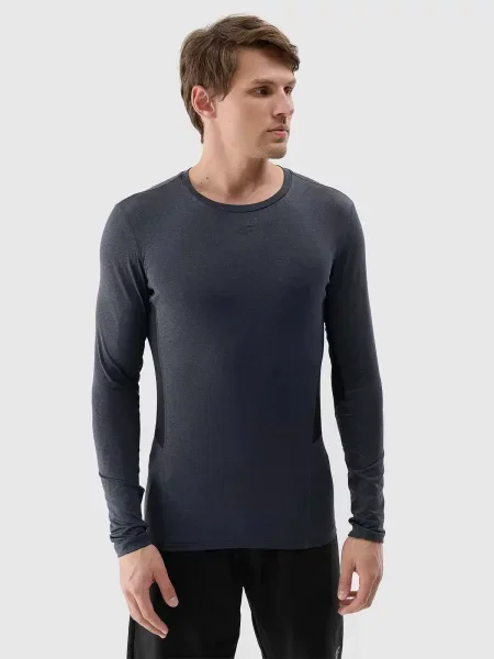 4F koszulka z długim rekawem treningowa longsleeve M granatowy