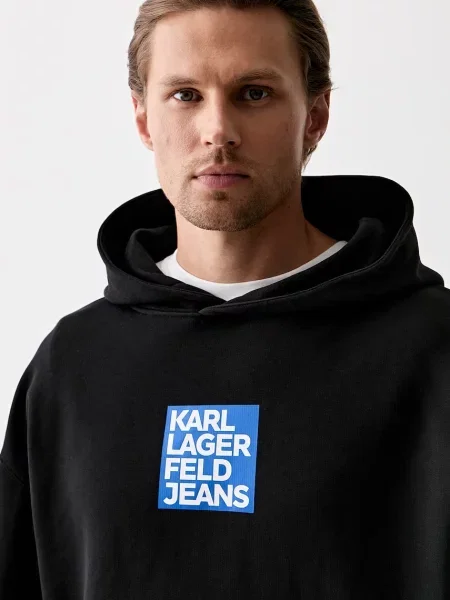 Свитер Karl Lagerfeld Jeans с капюшоном