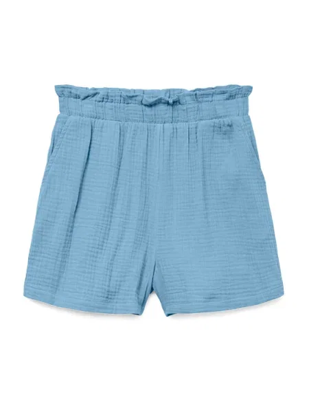 Pantaloni scurți Vero Moda albastru