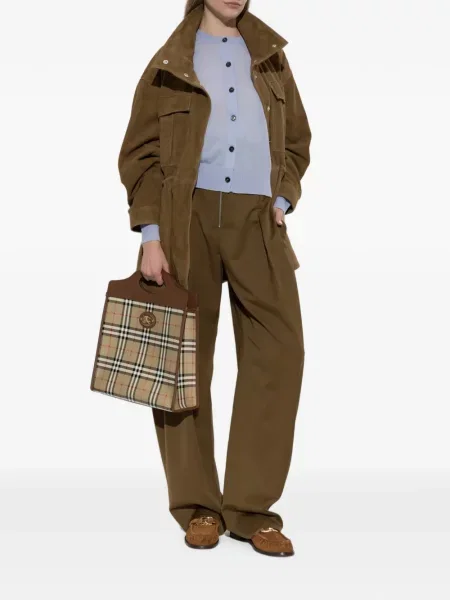 Πλεκτή ζακέτα Burberry μπλε