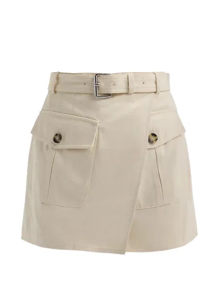 Cu centură pantaloni scurți Proenza Schouler plic