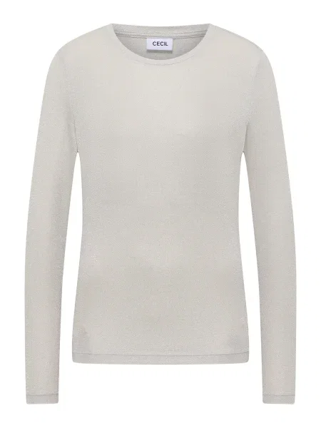 CECIL Tricou deschis gri