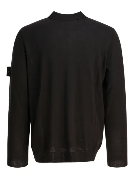 Polokošeľa Stone Island čierna