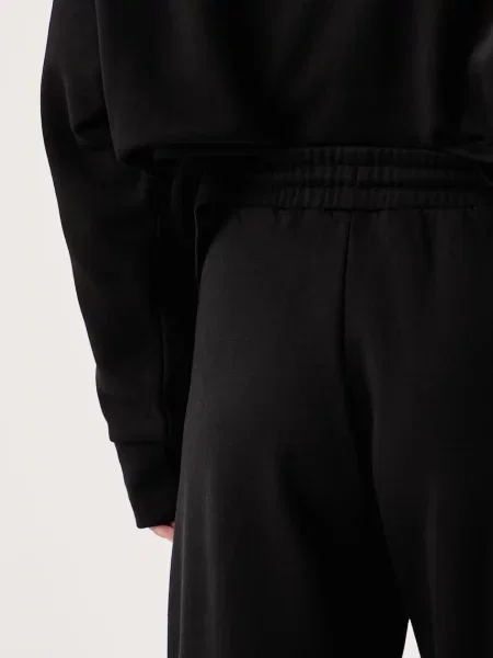 Emporio Armani melegítő szett női pamuttal fekete
