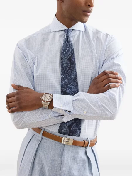 Cămașă Ralph Lauren Purple Label albastru