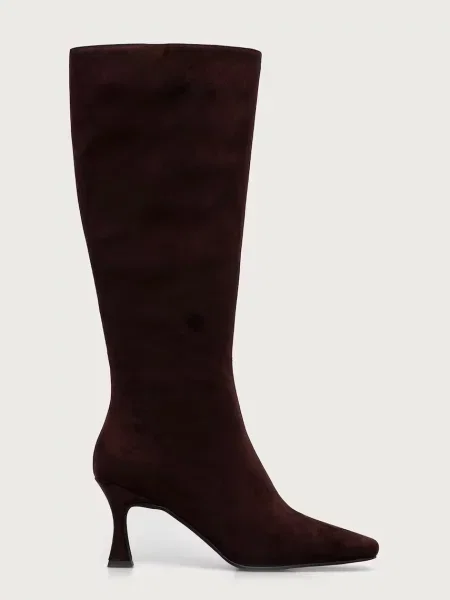 Клетчатые сапоги Jeffrey Campbell на шпильке