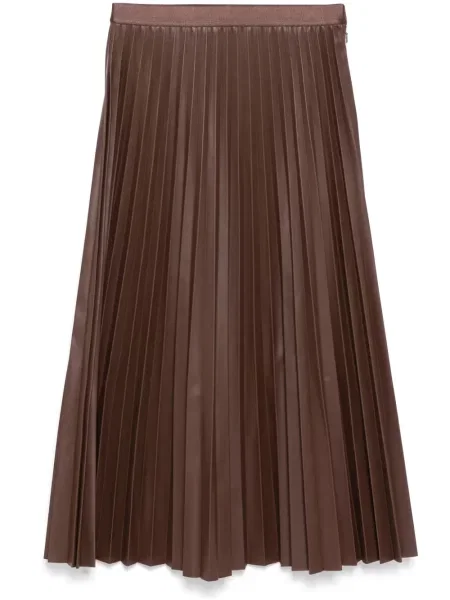 Fusta plisata Jnby plisată eleganta maro