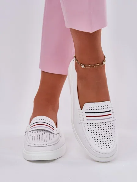 Мокасини Evento бяло