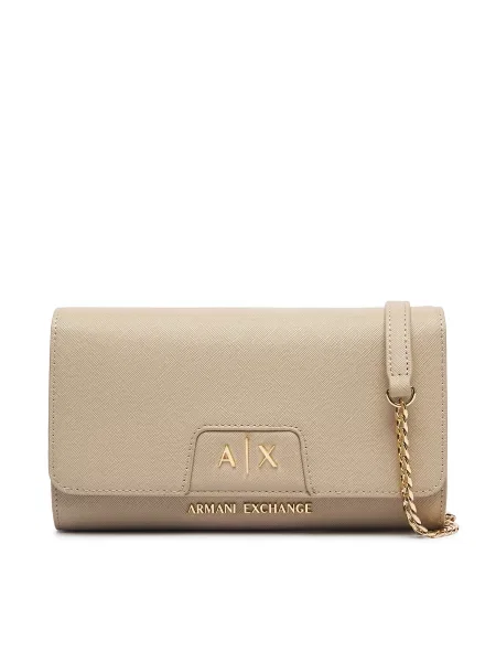 Armani Exchange Ročna torba bež