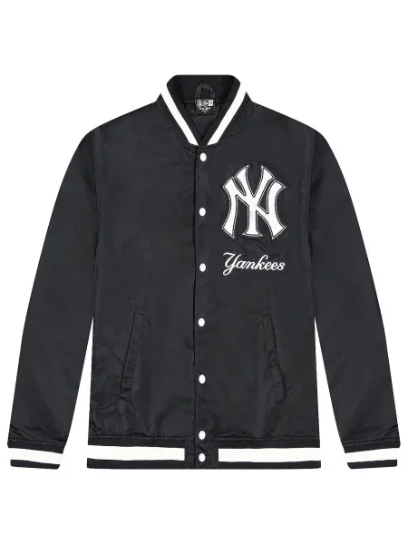 NEW ERA Prehodna jakna črna bela