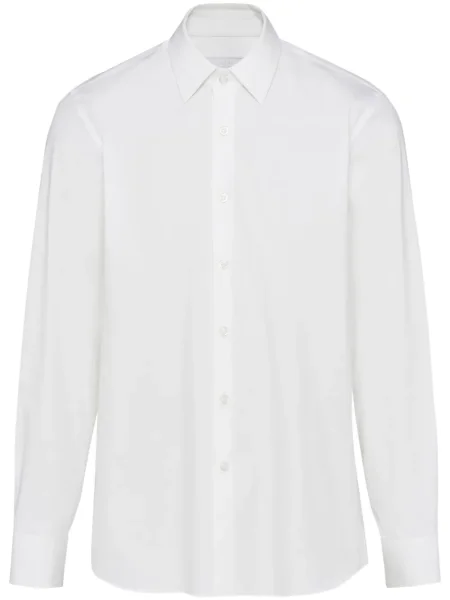 Дълго риза Prada бяло