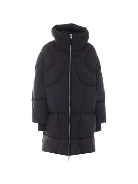 Geacă parka Thom Krom cu glugă negru