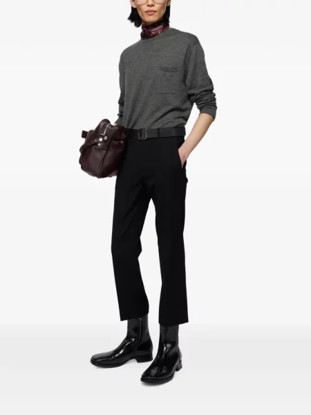 Pulover Acne Studios din cașmir gri
