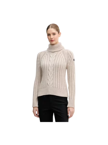 Sweter Newland wełniany beżowy
